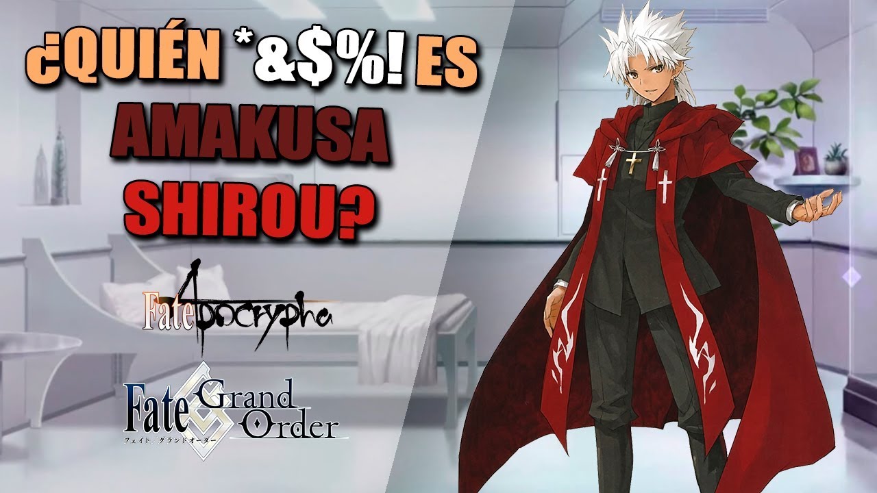¿Quien *&$%! es Amakusa Shirou? Fate Grand/Order (Servants)