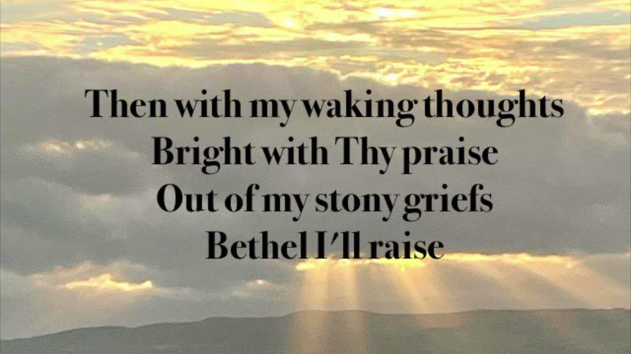 Nearer my God to thee