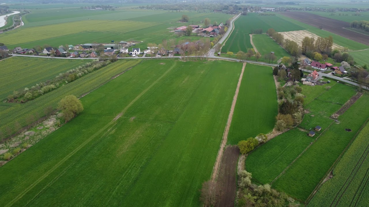 Rundflug über die Haseldorfer Marsch