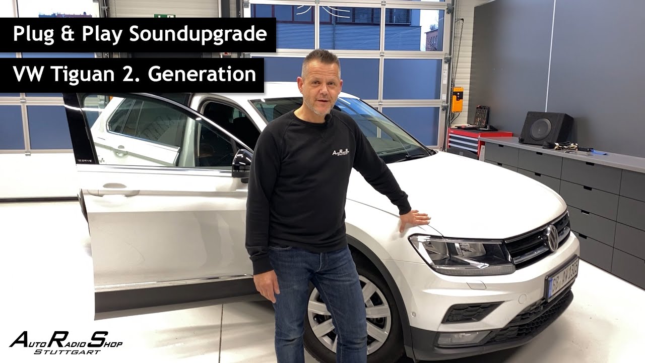Top Klang und Bass im VW Tiguan 2! Selbsteinbau von DSP-Endstufe Downfire Subwoofer