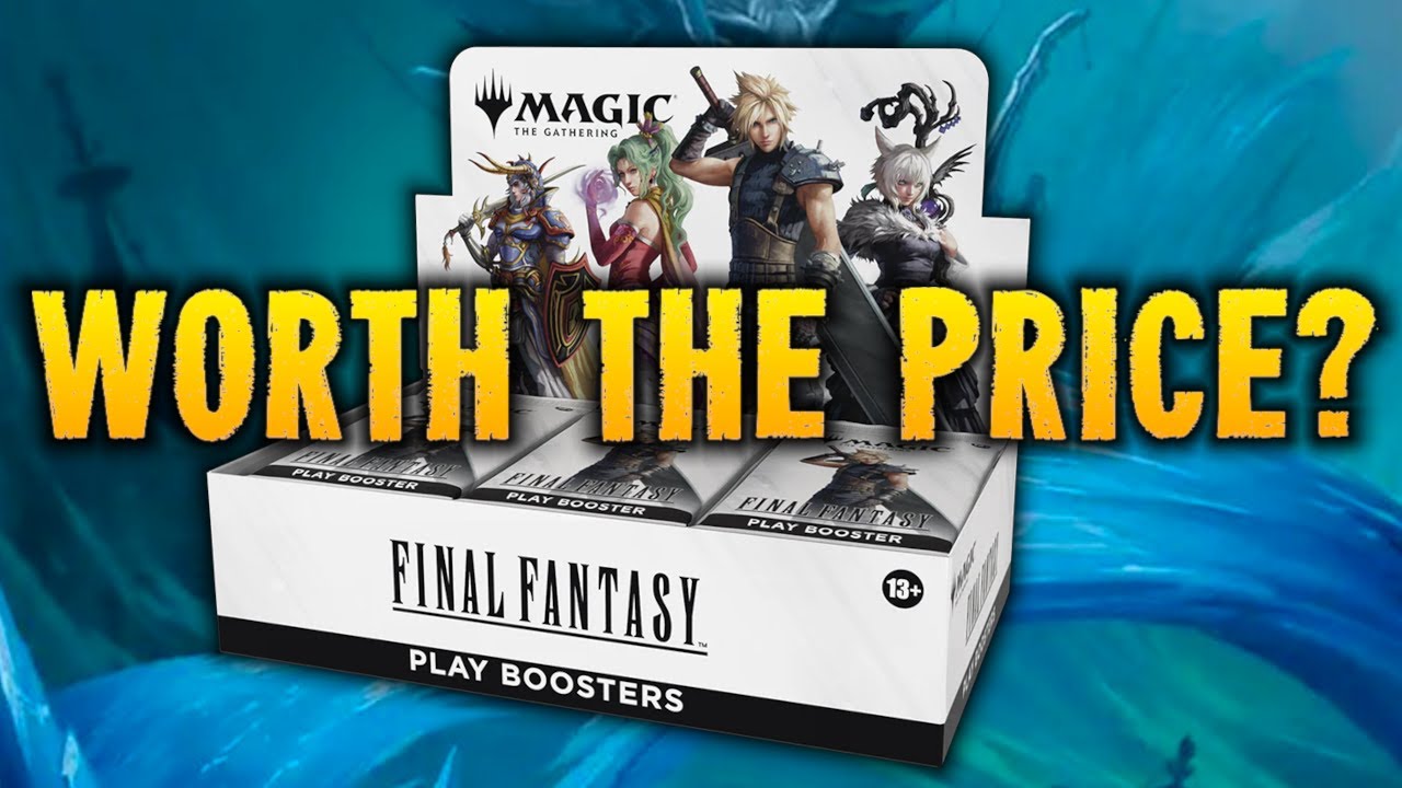 Should You Buy Final Fantasy Boxes for Commander? | Final Fantasy Play Booster | Magic the Gathering