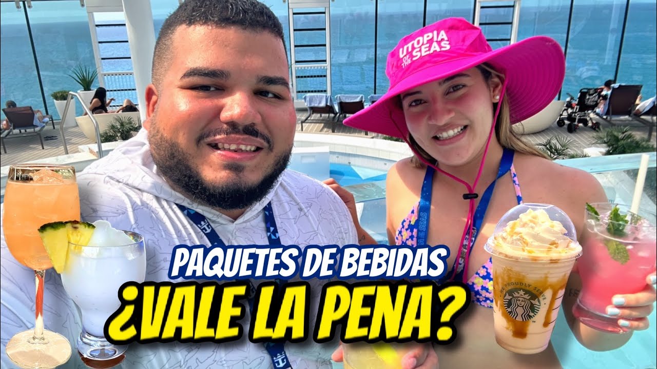 Paquetes de bebidas en Royal Caribbean Drink package Utopia of the Seas en Español