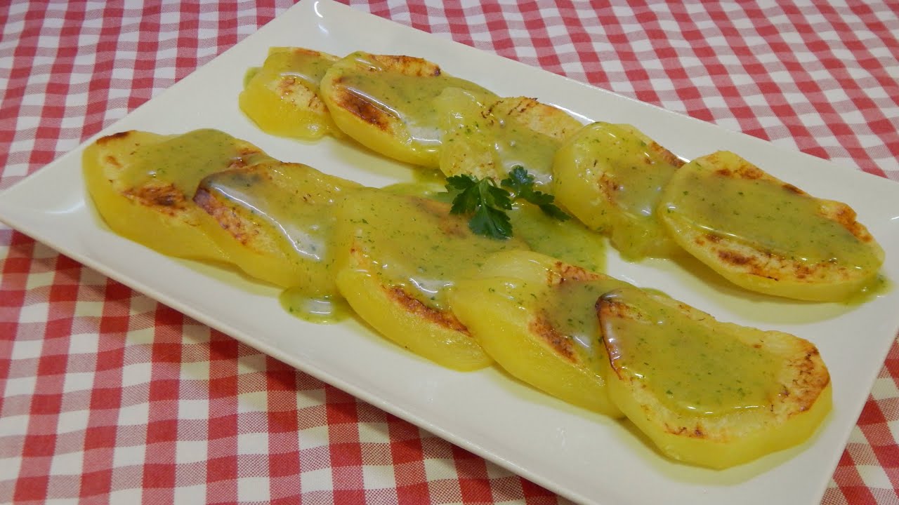 Cómo hacer unas riquisimas patatas asadas con salsa de mostaza