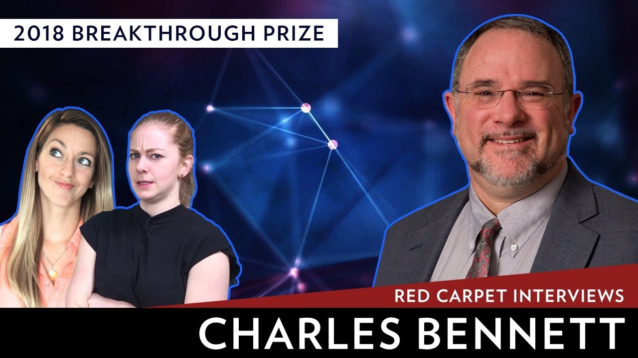 2018 Breakthrough Prize Red Carpet Interviews: Charles Bennett