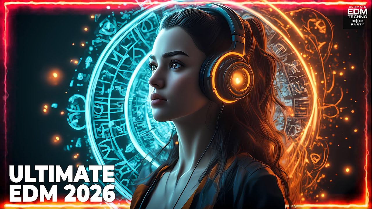 EDM MIX 2026 🎧 Future Rave Techno Remixes | Night Drive Energy