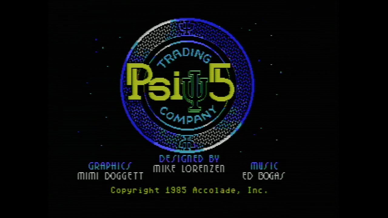 Psi5 Trading Co. - Real C64 Gameplay