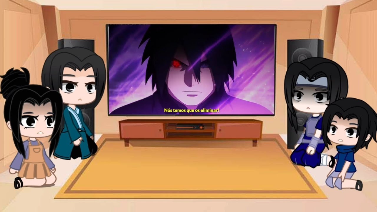 Família Uchiha Reagem { Rap Do Sasuke (Boruto) - O LEGADO DAS SOMBRAS }
