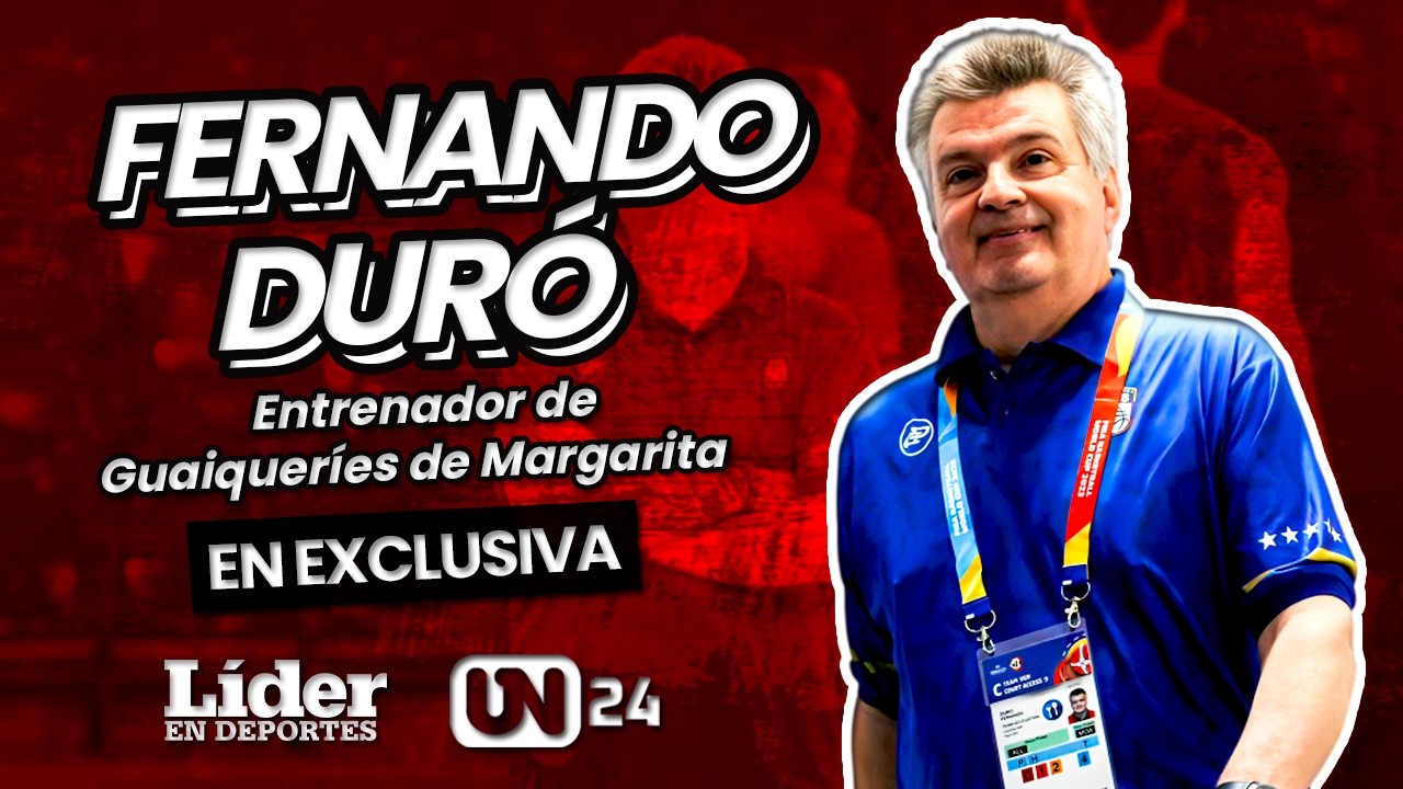 Fernando Duró regresa a Venezuela con Guaiqueríes | Exclusiva UN24 y Líder en Deportes
