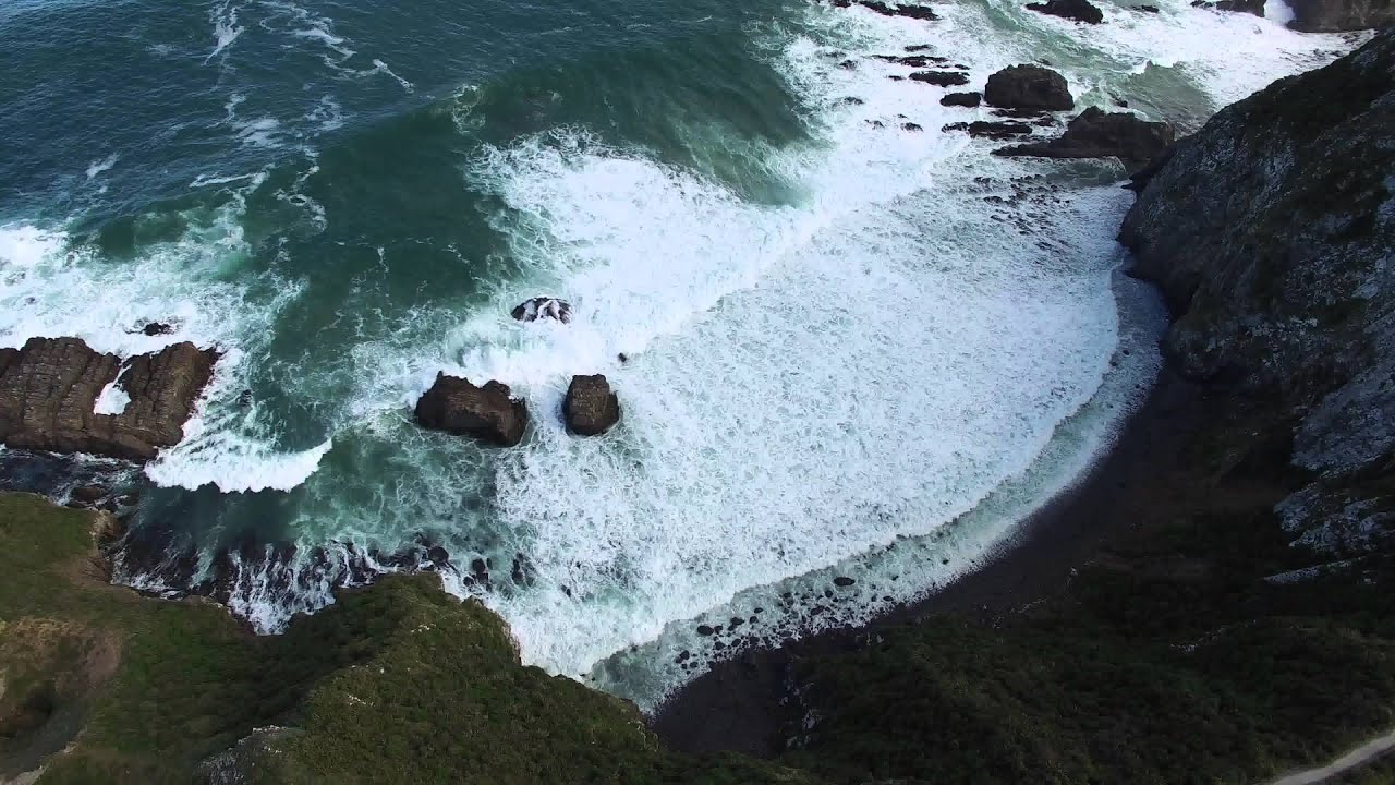 DJI - 4K - Kaka Point Light House