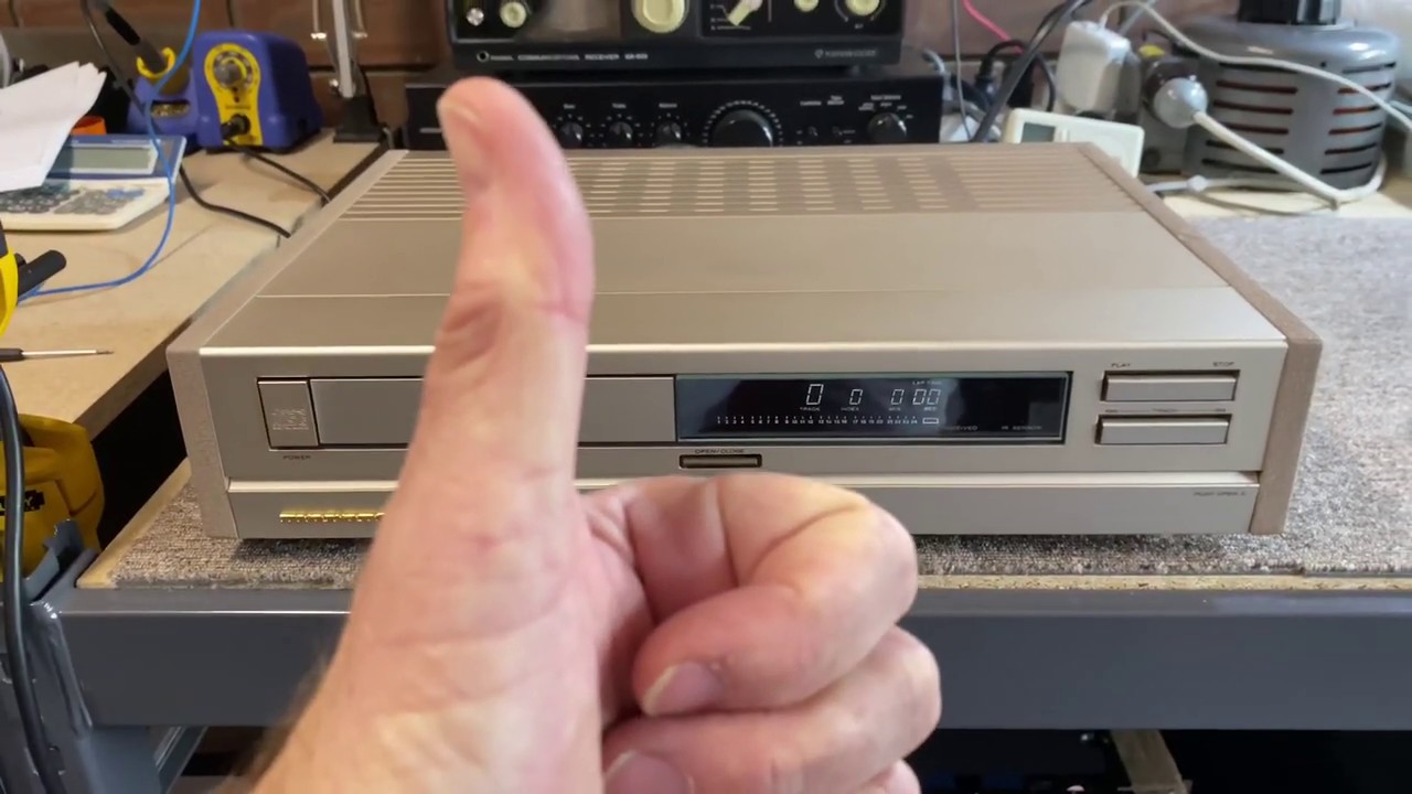Замена приводного ремня/транспортного механизма CD-проигрывателя Marantz CD-12 и капитальное техн...