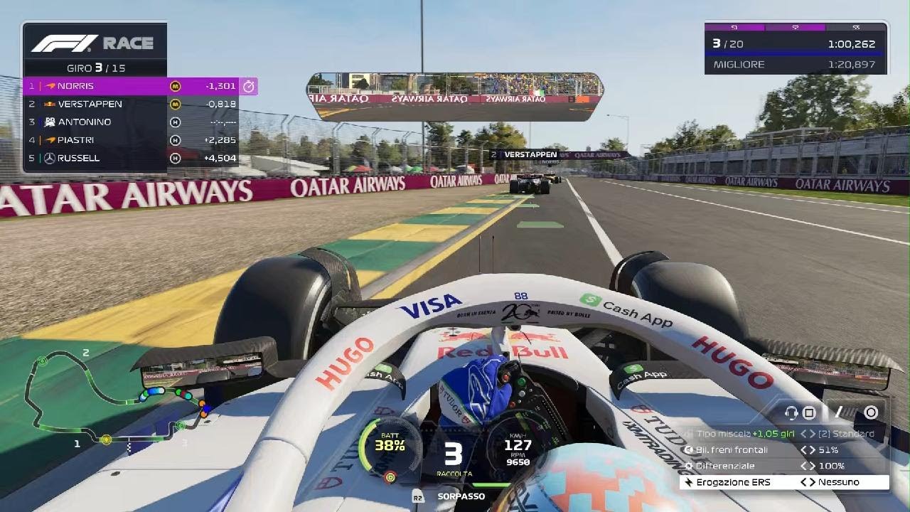 F1 25 MELBURNE GP#1 PIU FORTI DI PRIMA CHE MAI
