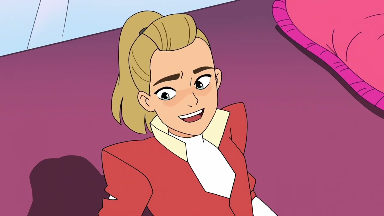 Adora just smiling and being happy for 5 minutes