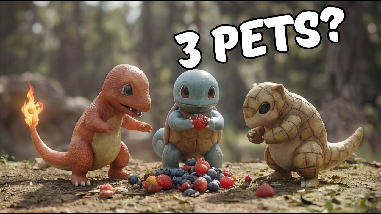 I Got 3 Pokémon In Real Life (Full Simulation)