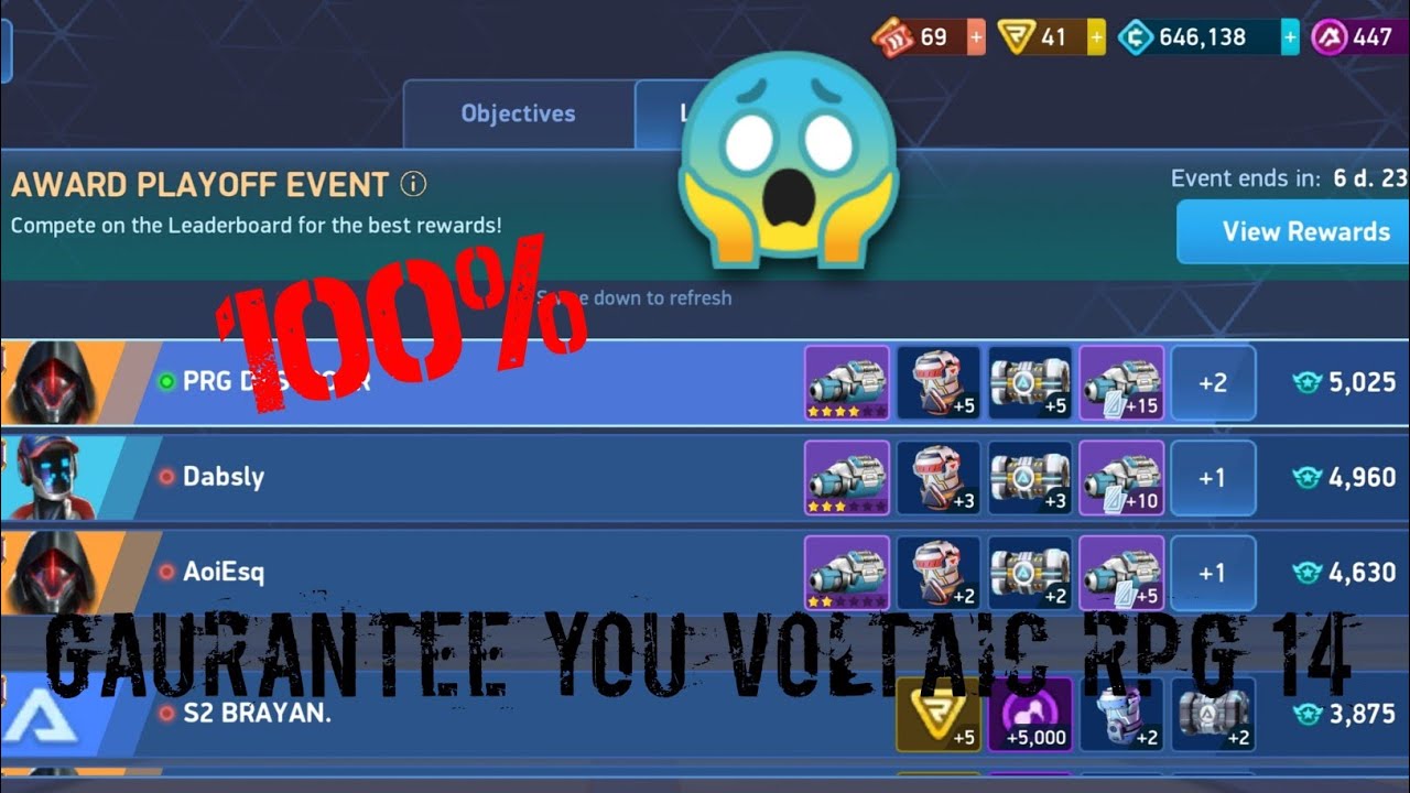 Secret trick to win the playoff event😯😯,mech arena