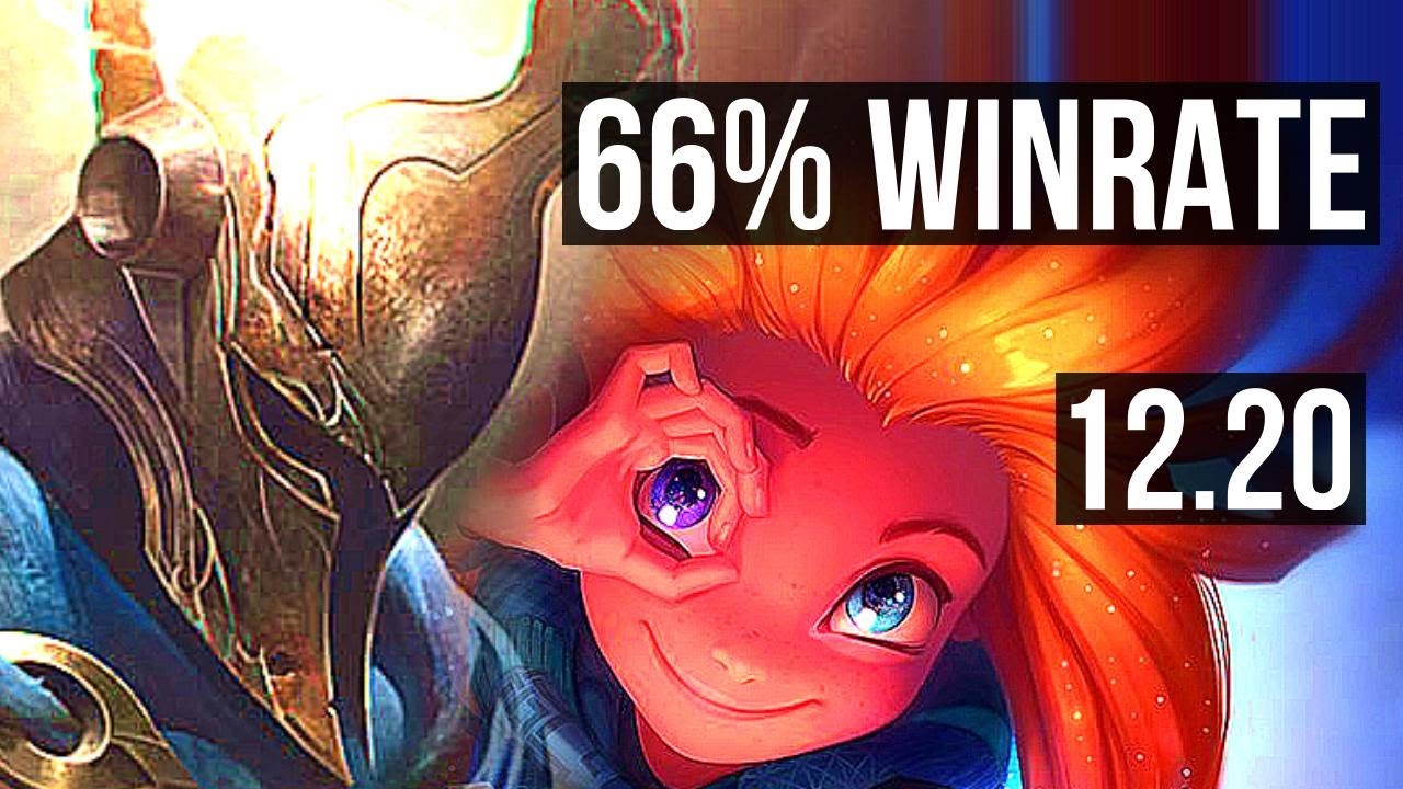 PANTHEON vs ZOE (MID) | 14/1/9, 66% winrate, Legendary | KR Diamond | 12.20