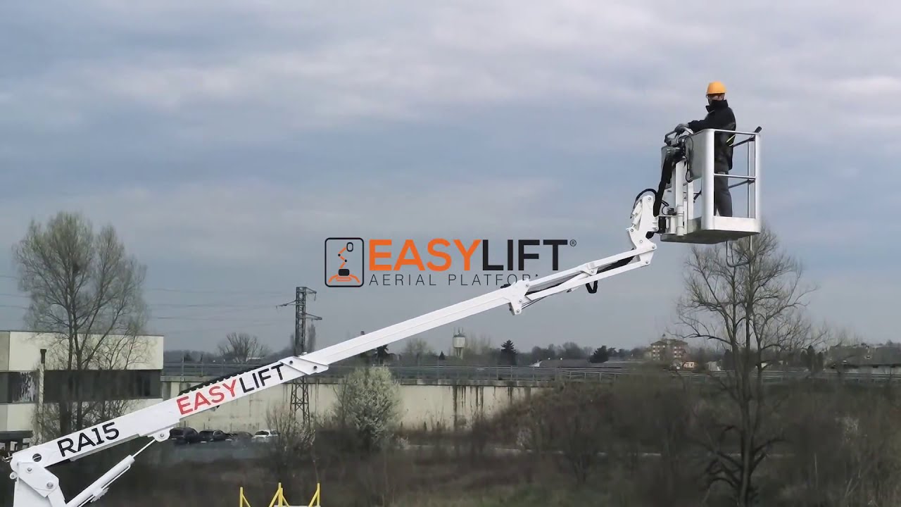 Piattaforma aerea cingolata ragno EASY LIFT   RA15
