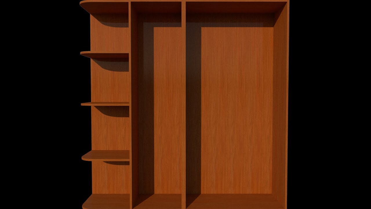 Шкаф в программе SketchUp 2017-Часть 1