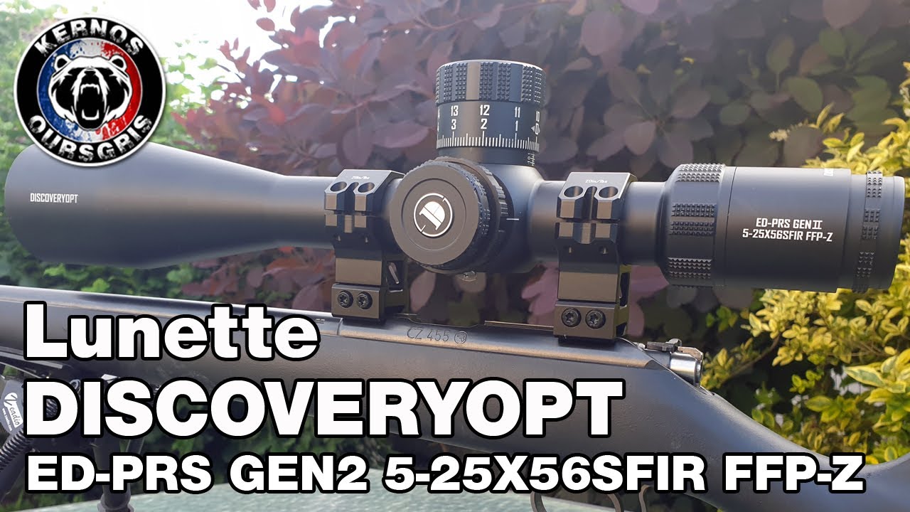 LUNETTE DISCOVERYOPT ED PRS GEN2 5-25X56 SFIR FFP-Z