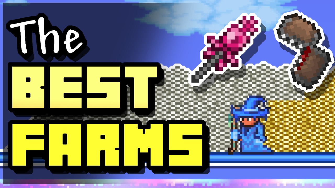 The BEST Farms In Terraria 1.4.5 