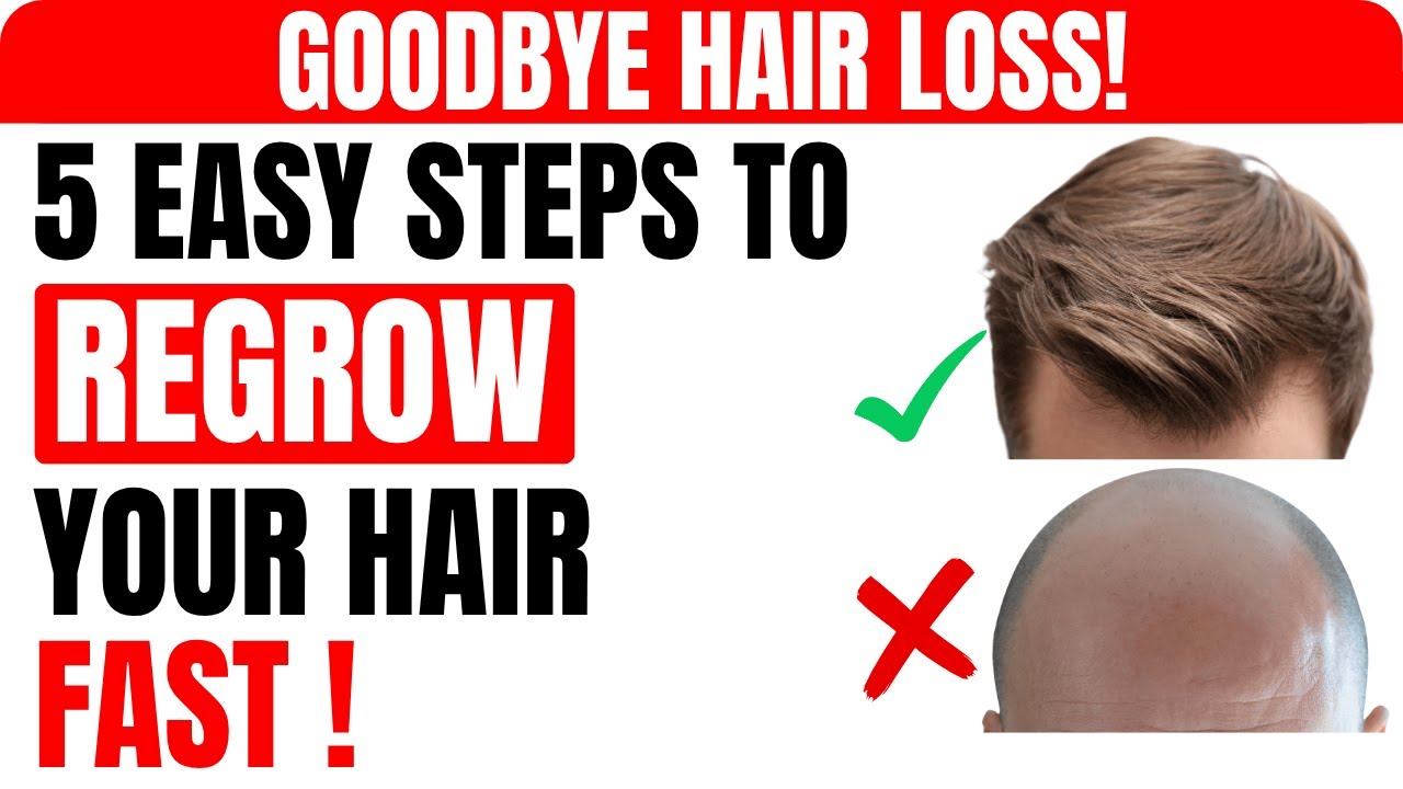 This 30 Day Routine REVERSES Hair Loss Naturally (No Rogaine, No Surgery) | Healthy Senior