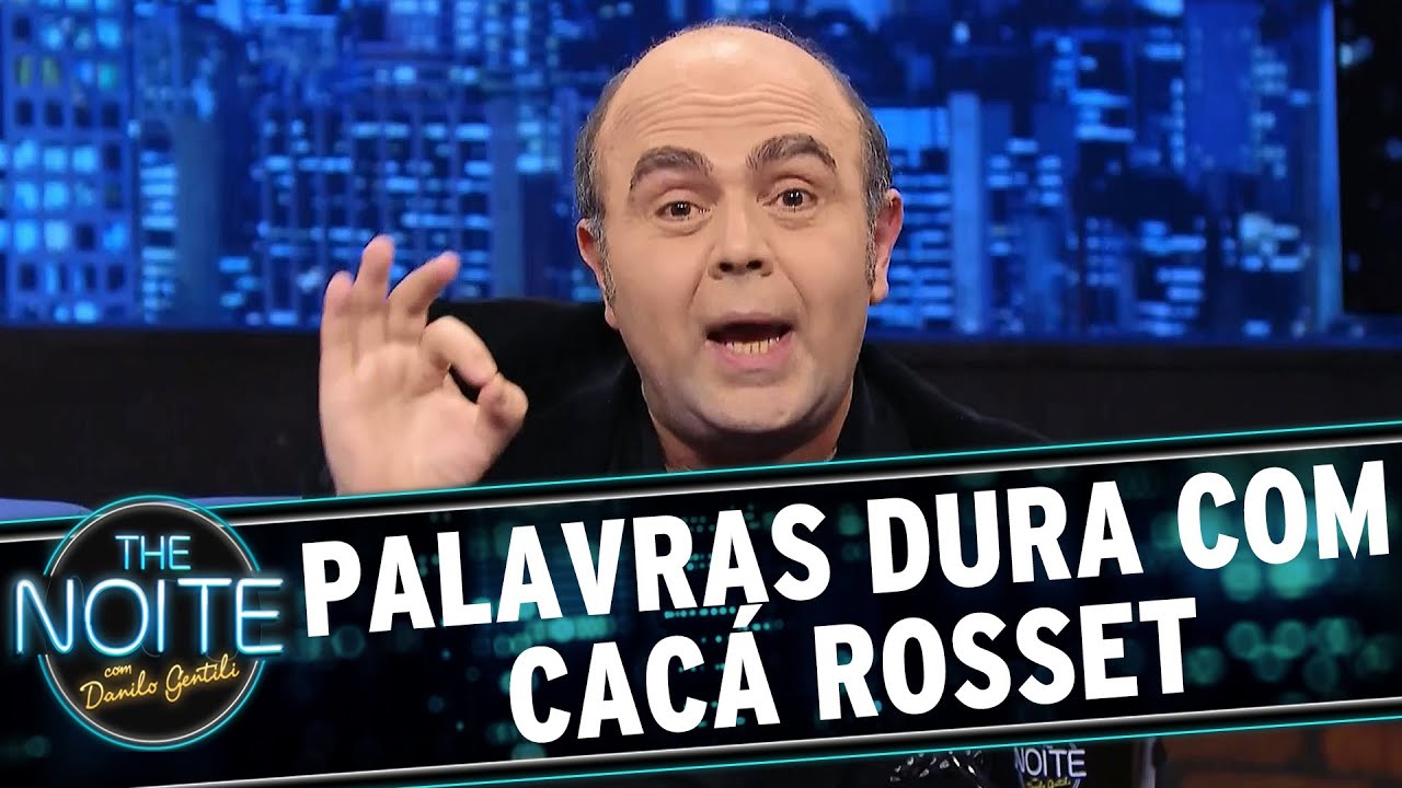 The Noite (08/06/15) - Palavras Dura com Cac&aacute; Rosset