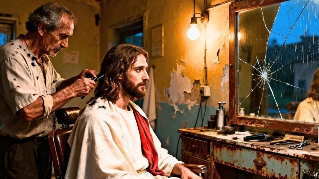 UN BARBIER HUMBLE A COUPÉ LES CHEVEUX D’UN INCONNU GRATUITEMENT… MAIS C’ÉTAIT JÉSUS EN PERSONNE…