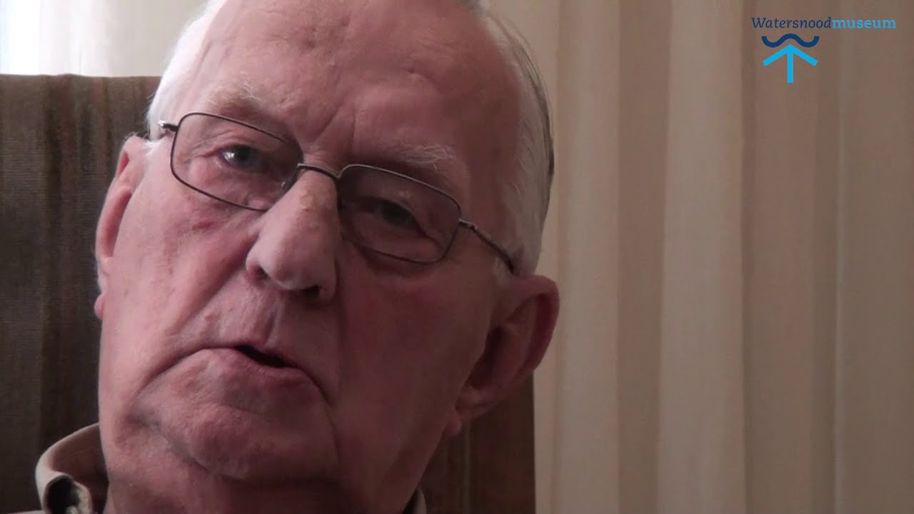 Verhaal van Dolf Geijp, ooggetuige van de Watersnood van 1953