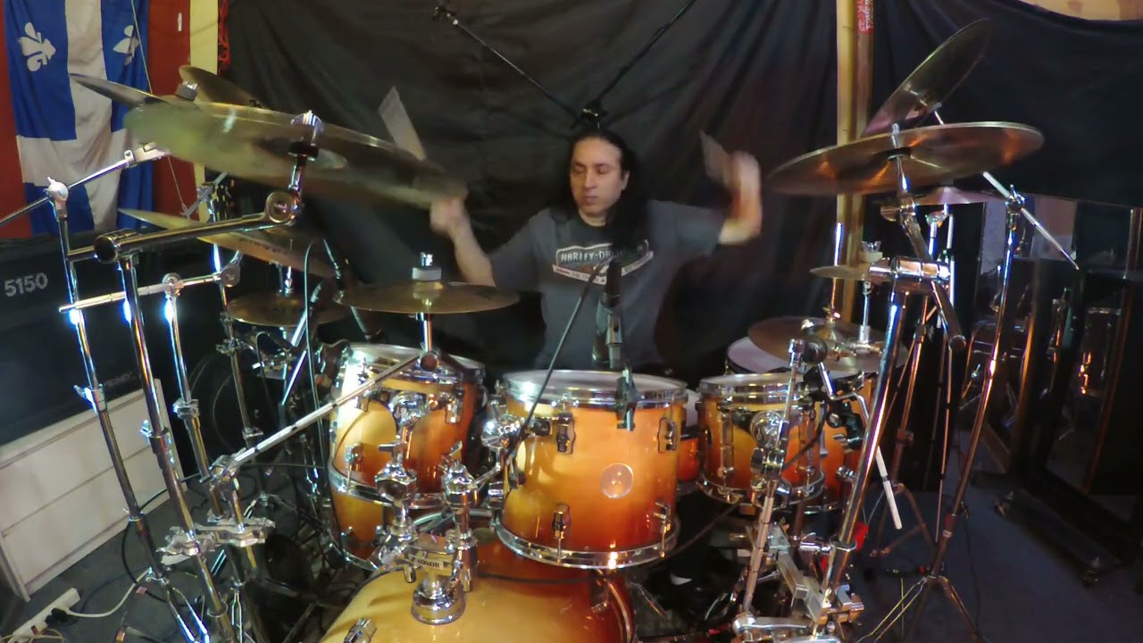 Annihilator - Set The World On Fire  (Drum Cover)