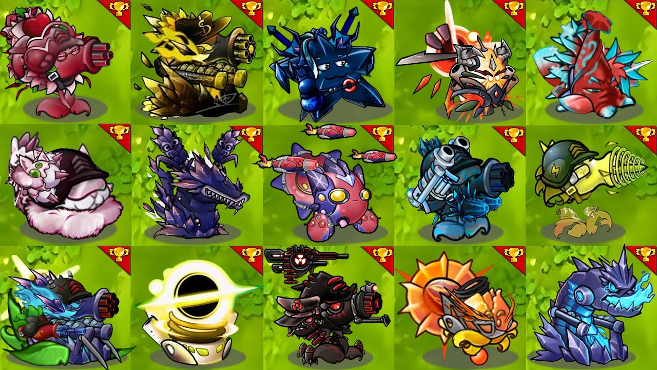 PVZ 1 Fusion 2.7 Challenge!! 1 Commander Storm Gatling vs 5 Plant Fusion Ultimate - Who Will Win?