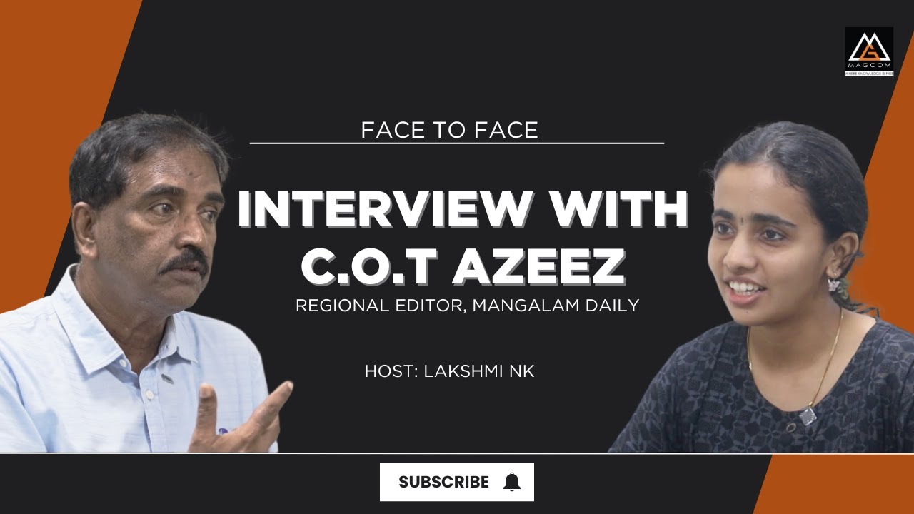INTERVIEW WITH SENIOR JOURNALIST C.O.T AZEEZ | MAGCOM