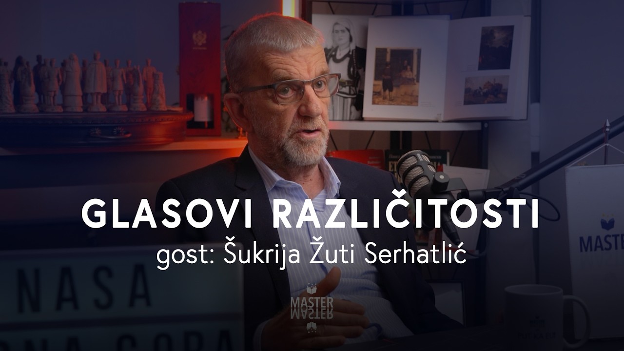 „Nikad se nisam osjećao kao manjina u CG“, Šukrija Žuti Serhatlić, MASTER podkast
