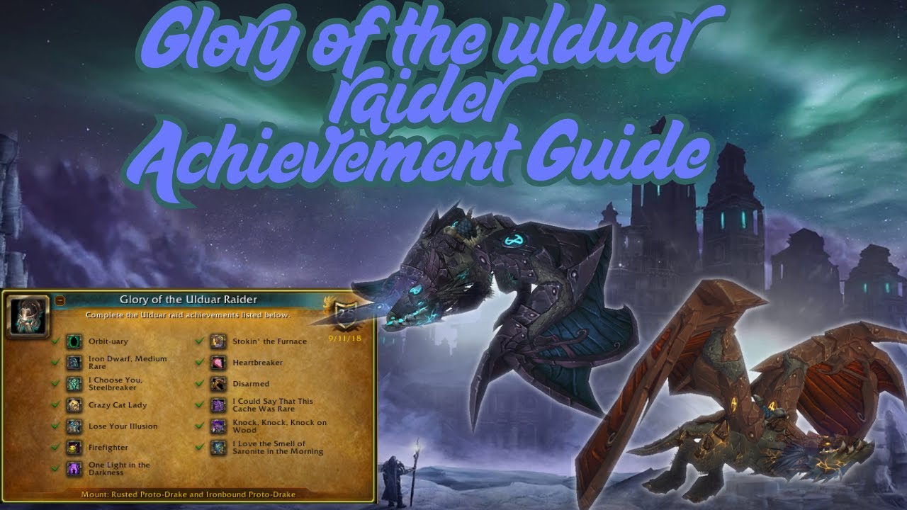 How to Get Both Ulduar Proto-Drake Mounts FAST | Glory of the Ulduar Raider Guide (Easy Solo 2025)
