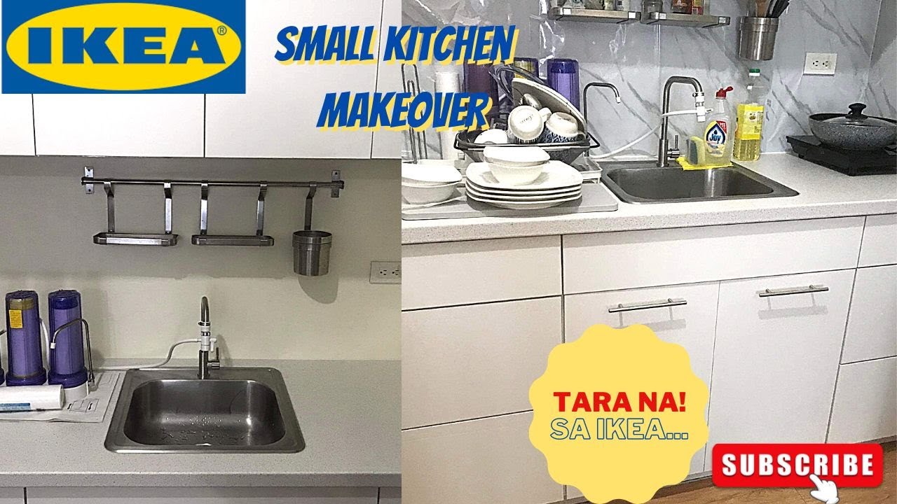 IKEA SMALL KITCHEN MAKEOVER I CONDO LIVING