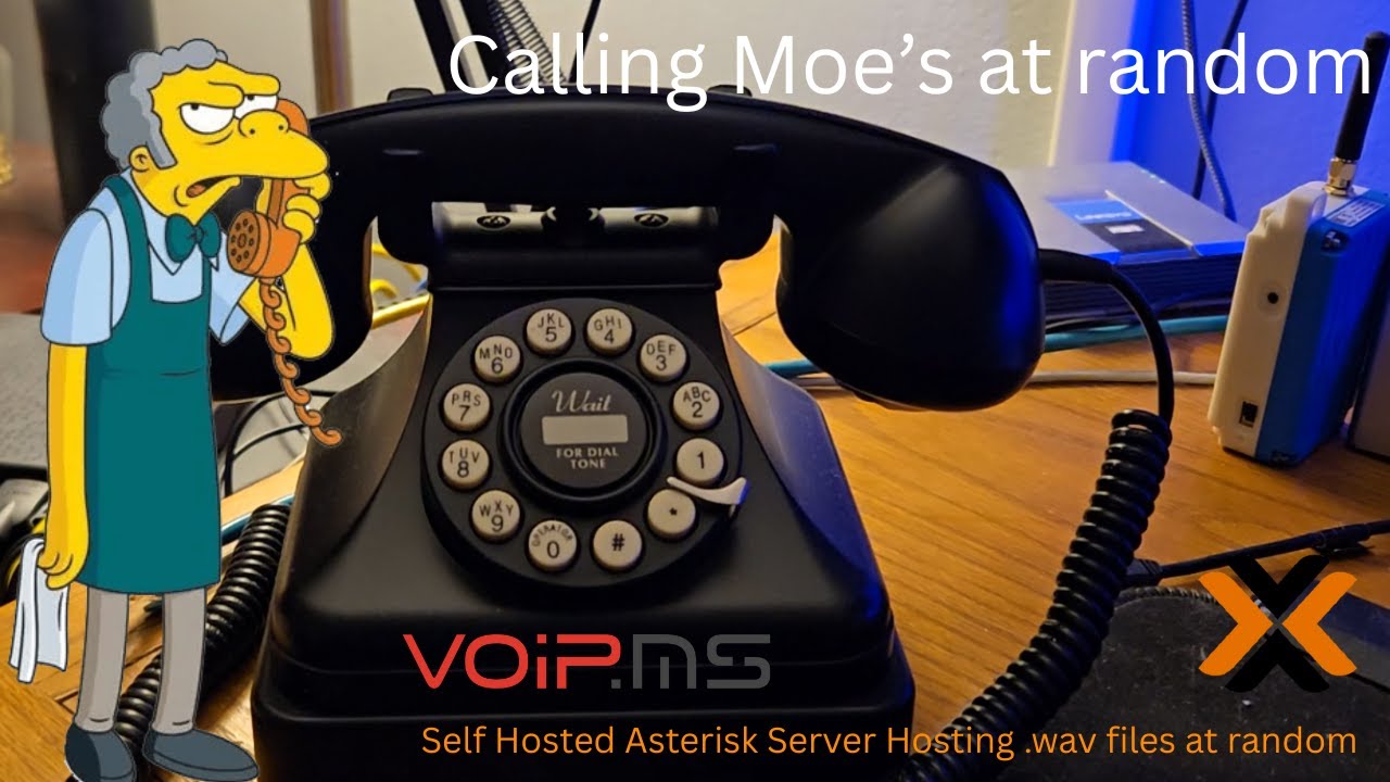Fun VOIP Asterisk Project That Auto-Plays Random .wav Files Self Hosted