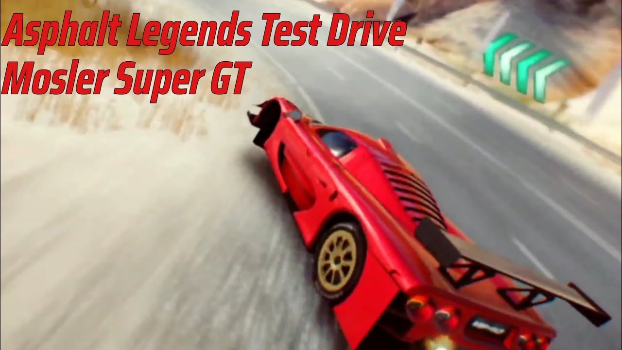 Finally a Meta? Mosler Super GT Test Drive in Asphalt Legends 