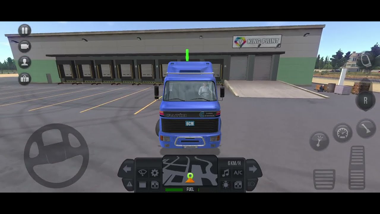 Truck Simulator Game play as Truck Driver #Day 8