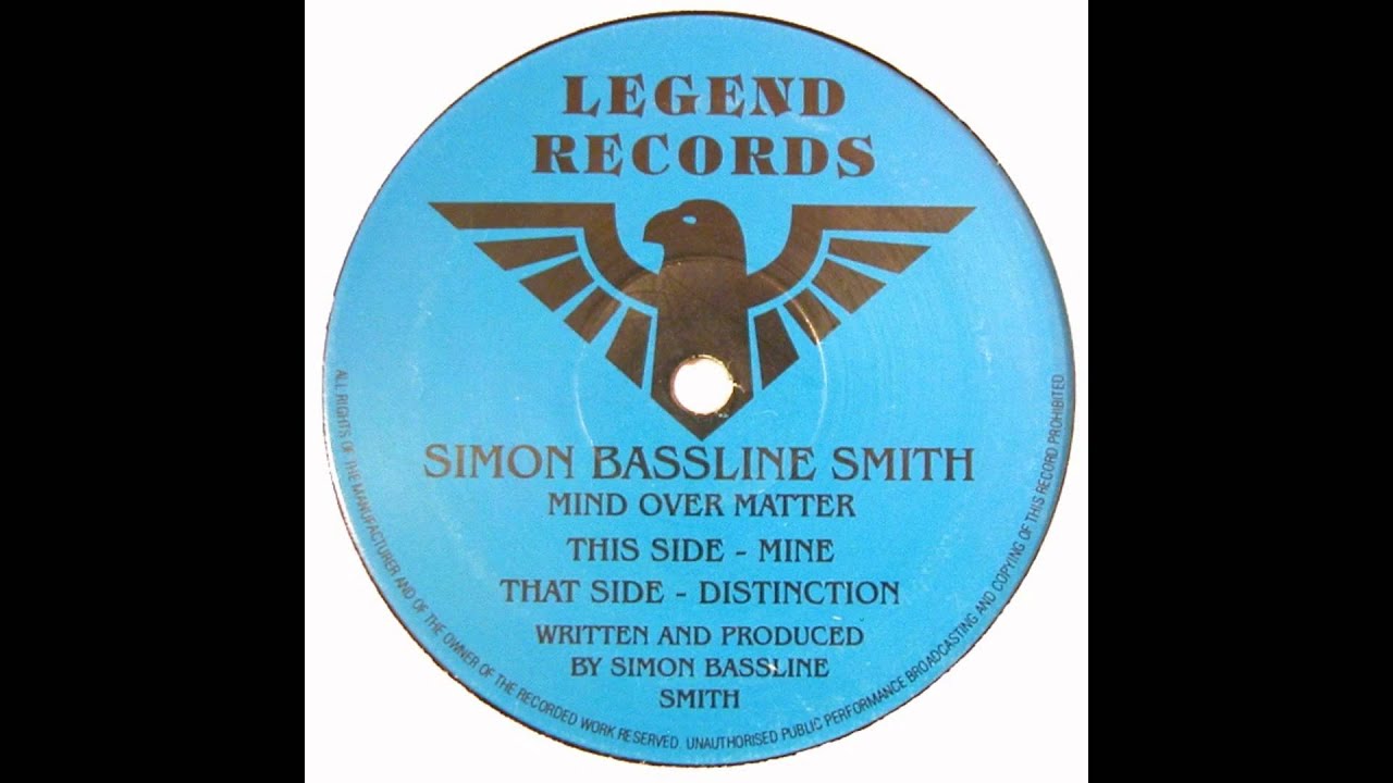 Simon Bassline Smith - Mine (Legend Records)