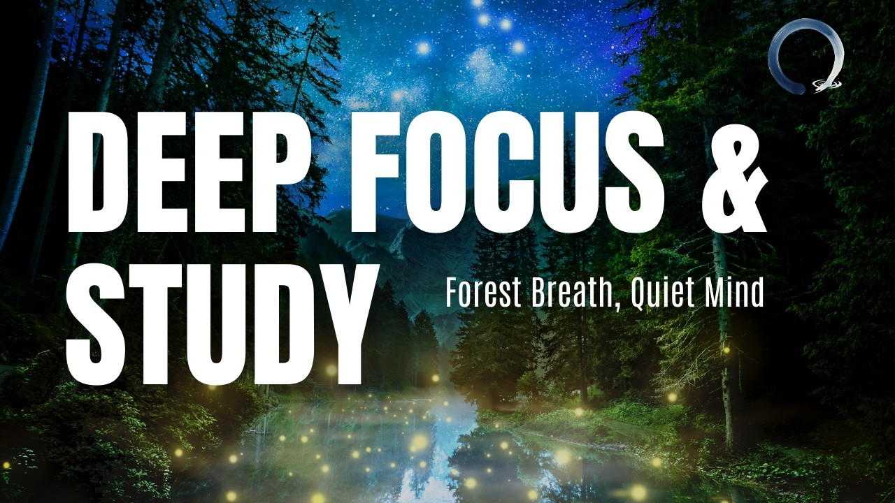 Feeling Happiness, Forest Breath, Quiet Mind | 40Hz Gamma Waves for Deep Focus & Study 🌿🧠