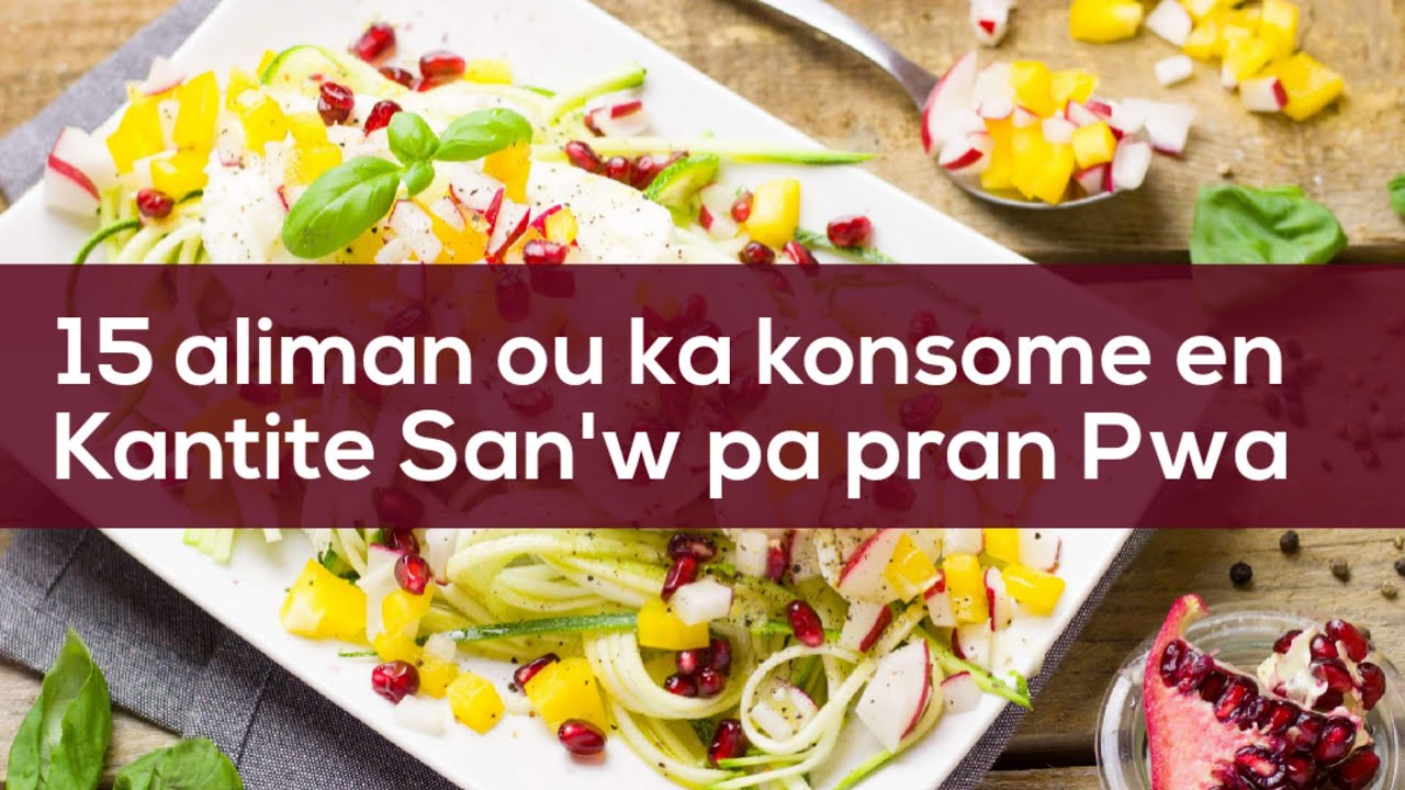 15 Aliman🥒🥬 ou ka Mange En Kantite San'w pa riske Grosi | Carl fitness Haiti