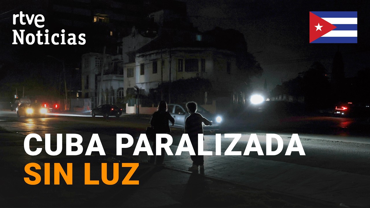 CUBA | Los APAGONES podrían dejar SIN LUZ a más de un 64% del país en pleno BLOQUEO de EE.UU. | RTVE