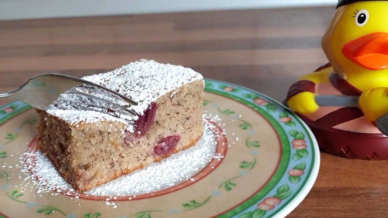 😍 Alle lieben diesen fluffigen Kirschkuchen mit einem Hauch vom Kaffee (Rezept) # 1