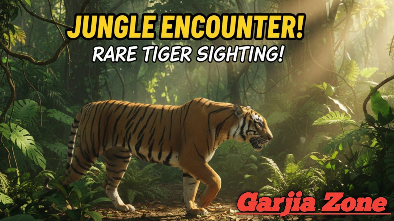 Garjia zone jungle safari ! Best zone for tiger sighting ! Jim Corbett National Park jungle safari