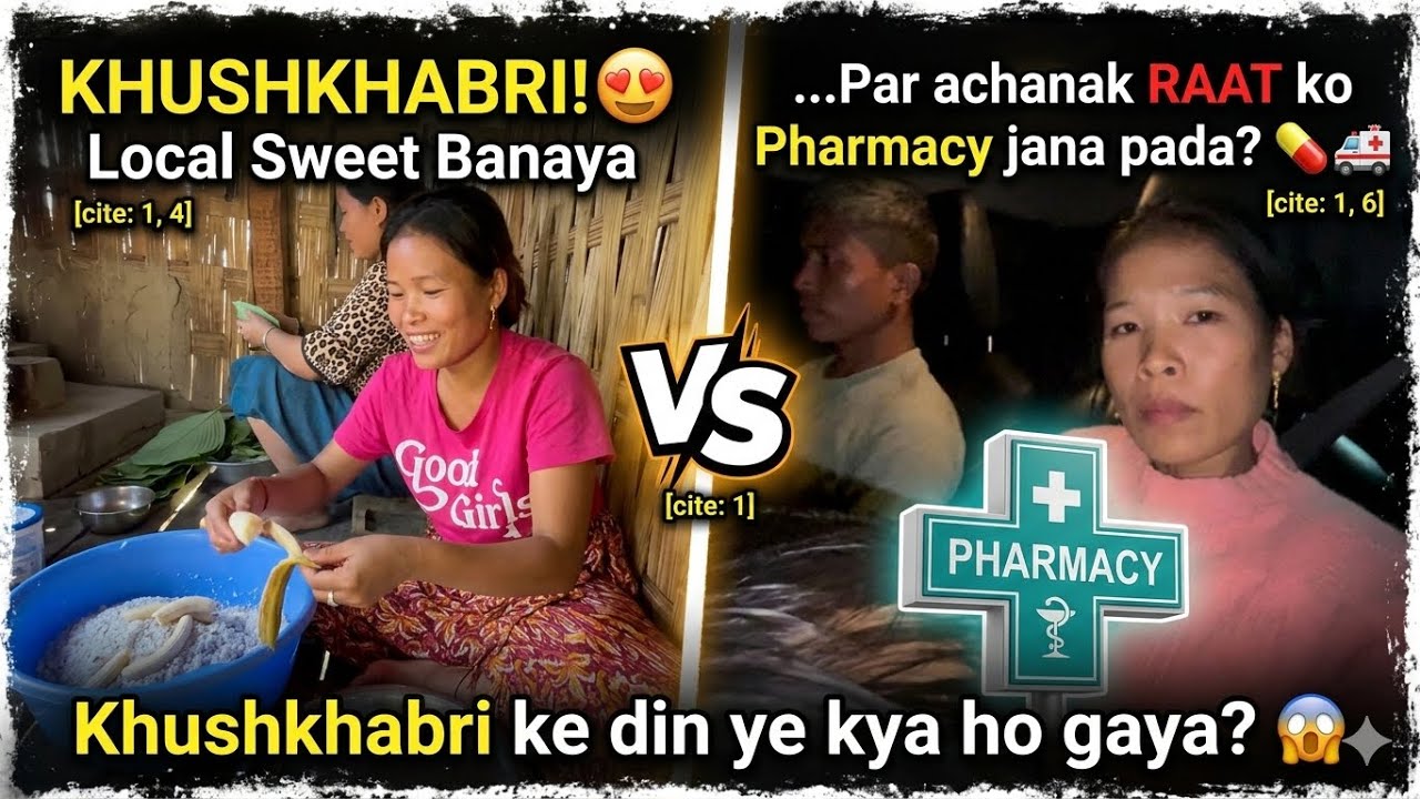 Khushi Ke Din Par Achanak Tabiyat Kharab🥺💔||Raat Ko Pharmacy Jana Pada Health Issue 