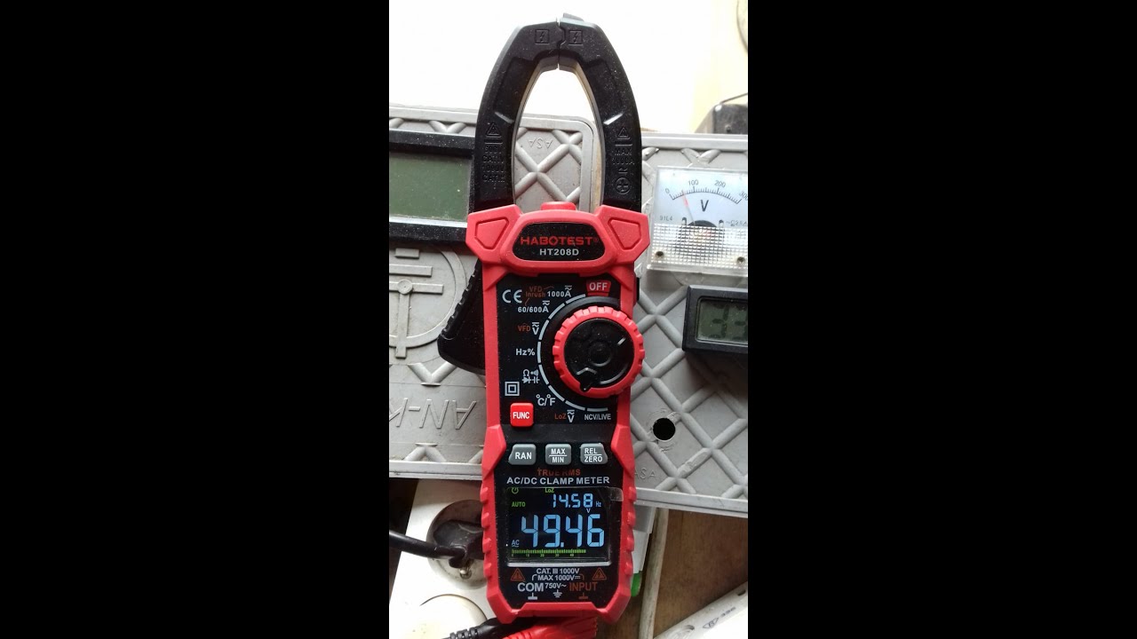 TEST MIERNIKA CĘGOWEGO - HABOTEST HT208D
