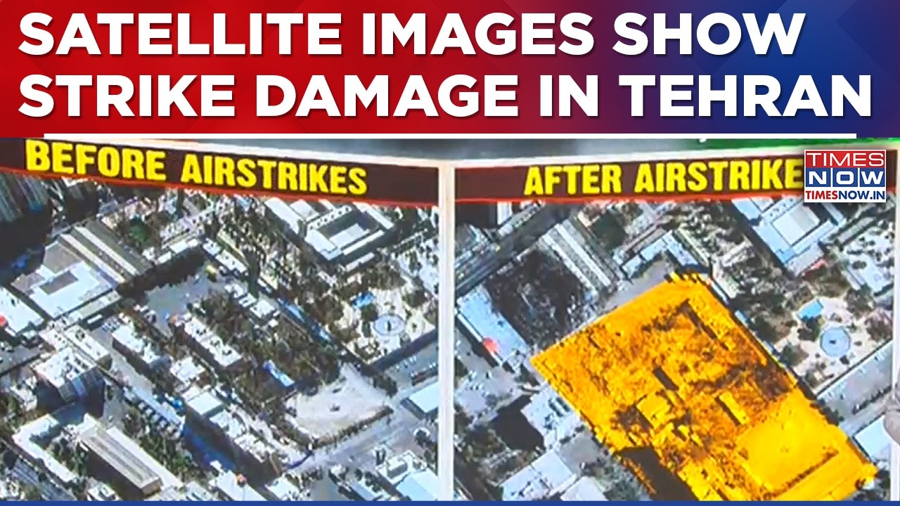 Iran War: IRGC, Revolutionary HQ Hit | Satellite Images Show Strike Damage In Tehran | Israel-US