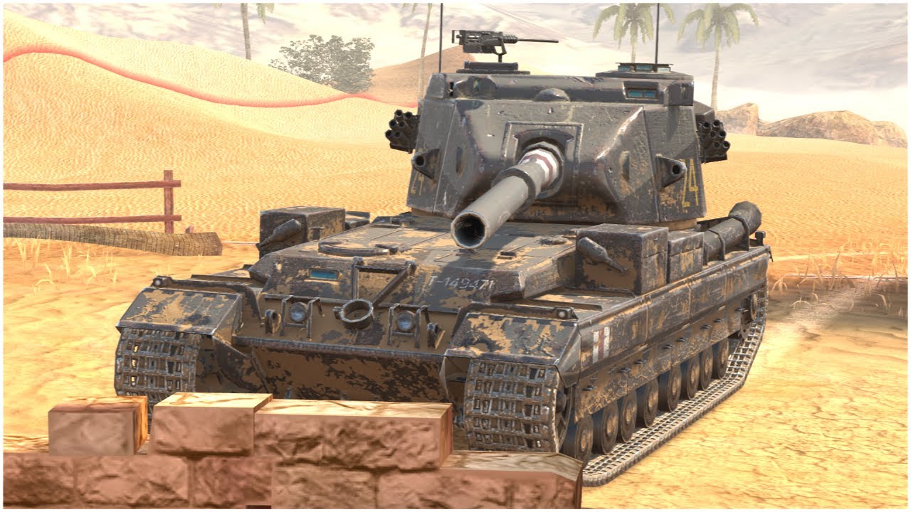 Grille 15 & FV215b 183 10 vs 10 - WoT Blitz Replay
