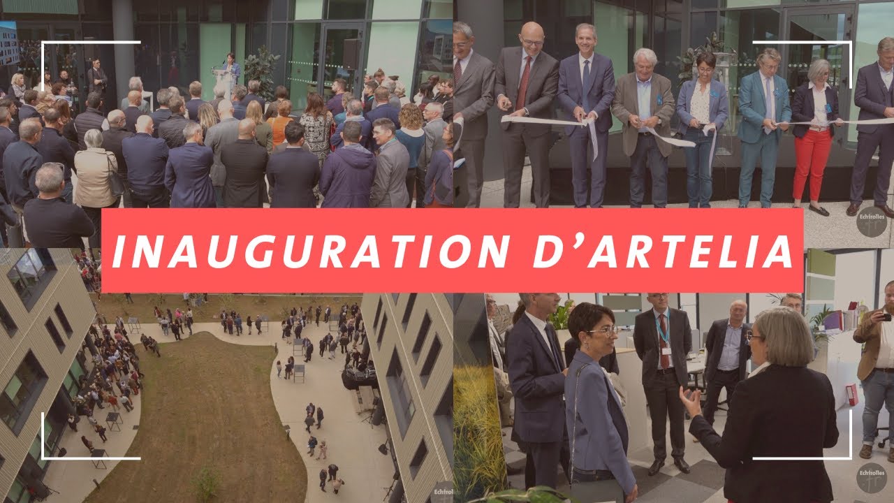 Inauguration des nouveaux bureaux d'Artelia à 