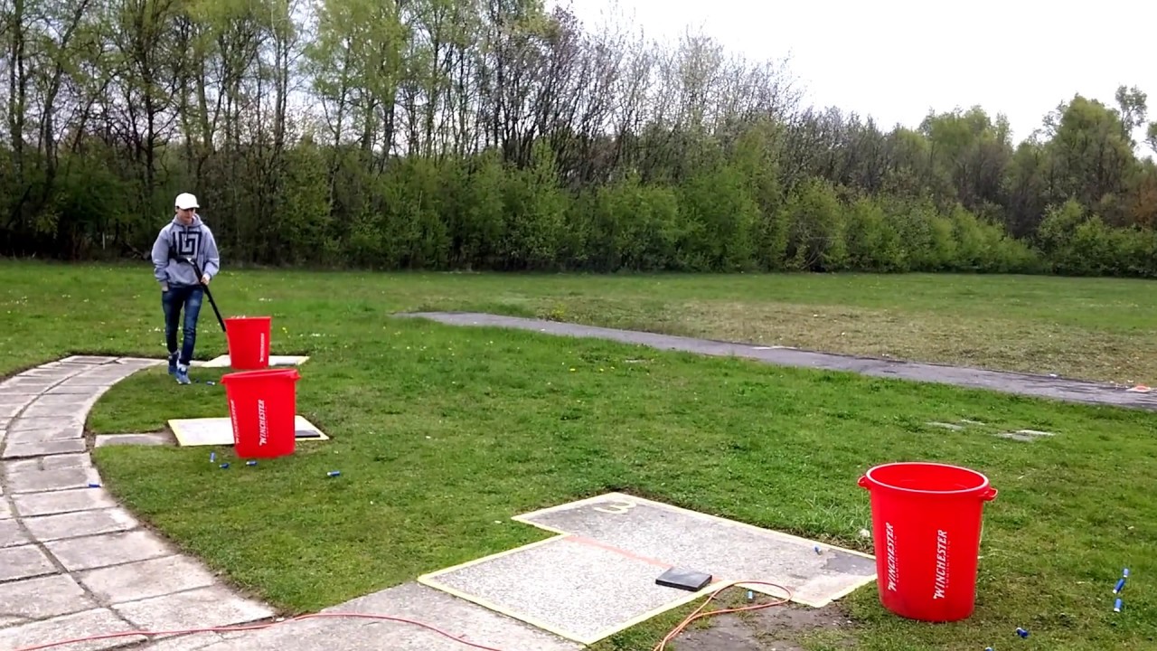 Konkurencja Trap 25 - trening Krakowskiego Towarzystwa Strzeleckiego