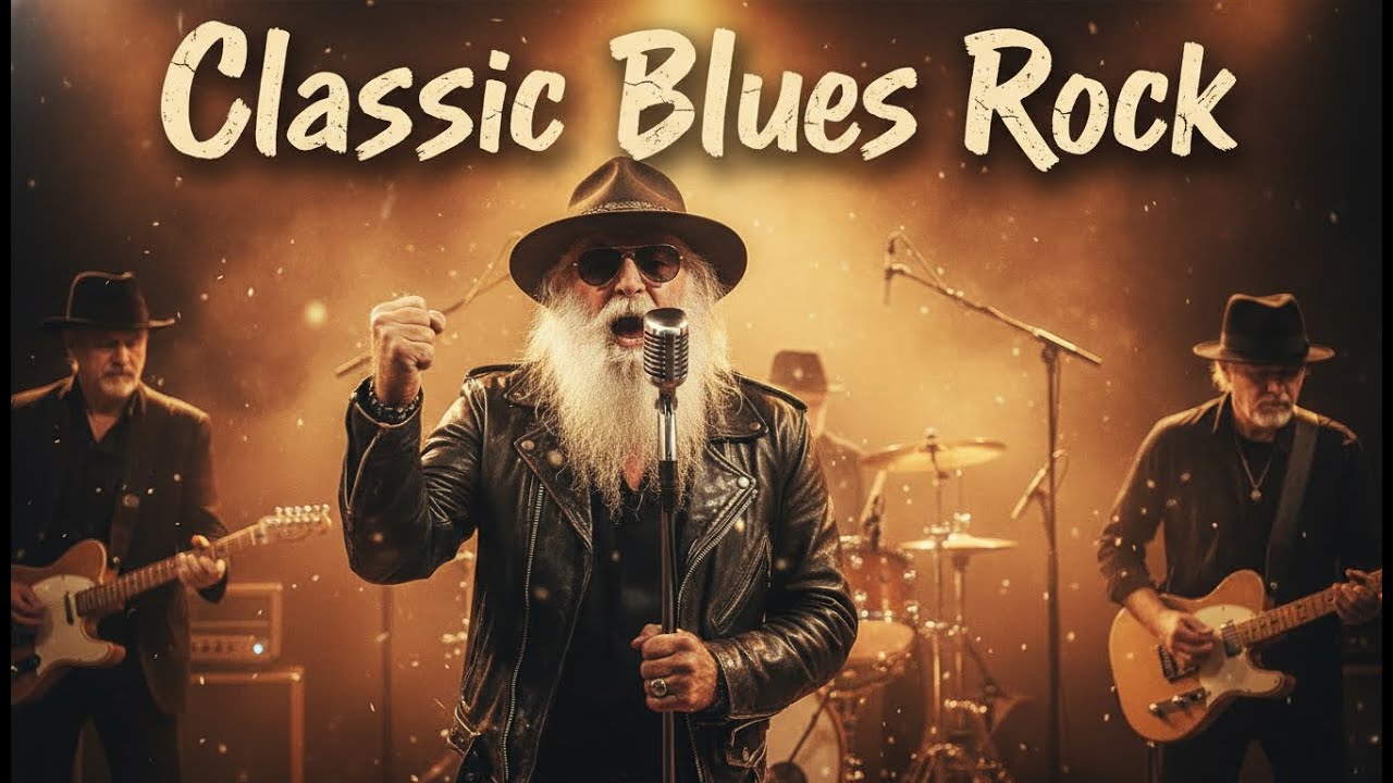 Jimi Hendrix, ZZ Top, Eric Clapton, Led Zeppelin, SRV – Classic Blues Rock Vocals & Guitar Riffs