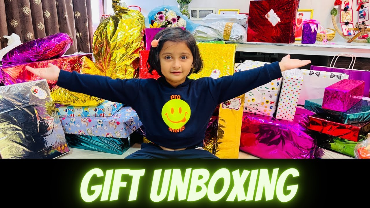 Gift Unboxing Myra's 6th Birthday | Marathi Vlog 318 |